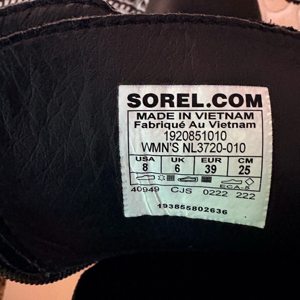 Sorel Black Women's Boots